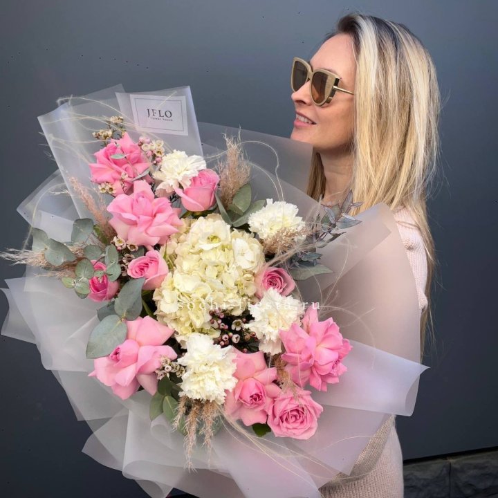 Авторский букет "Гармония" в Волжские