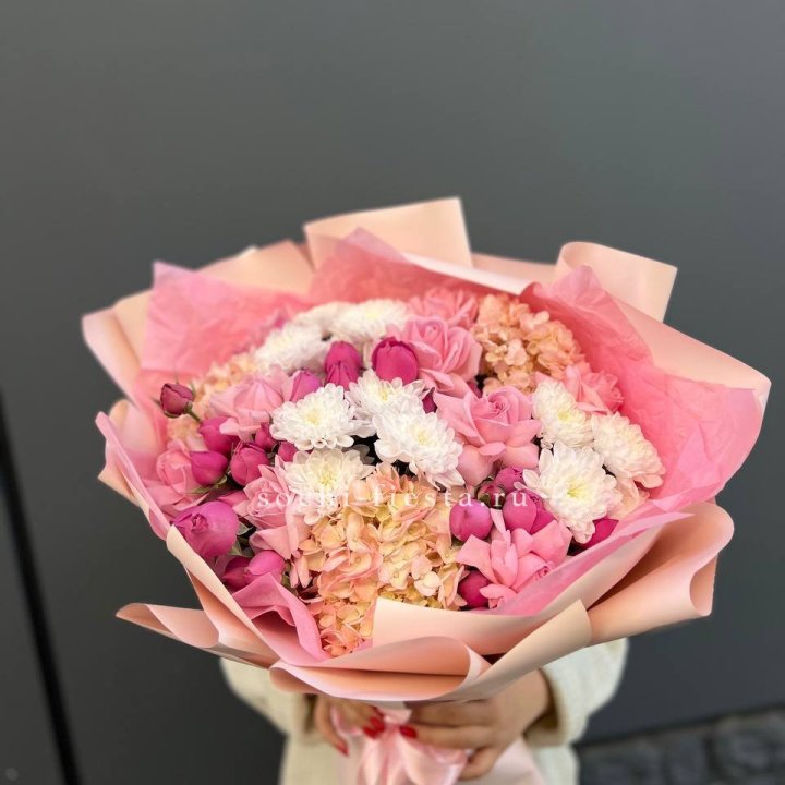 Букет "Нежное послание" в Волжские