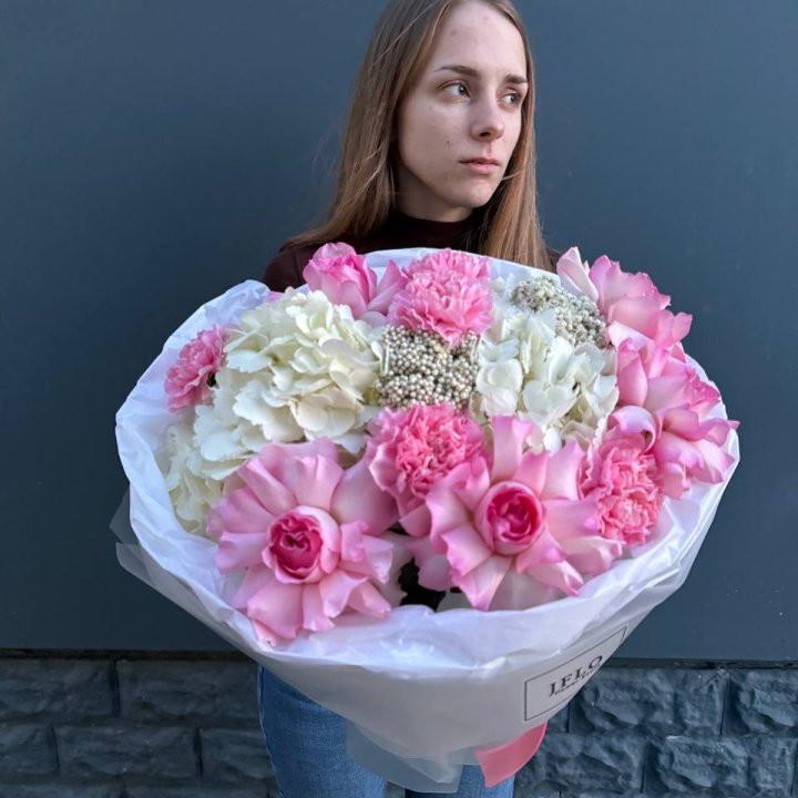 Букет "Нежное сияние" в Волжские