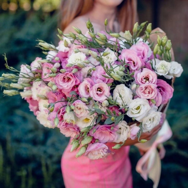 Букет эустом №1  в Волжские