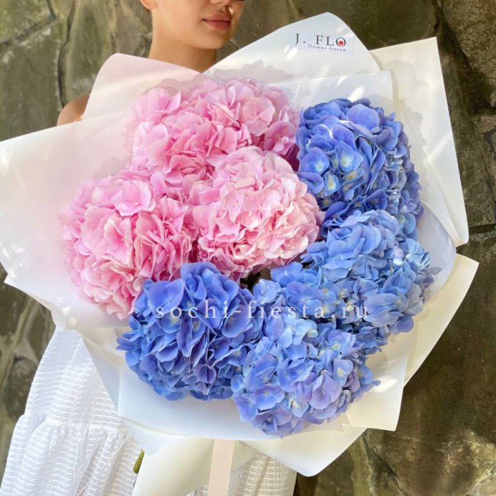Букет гортензий №1 в Волжские