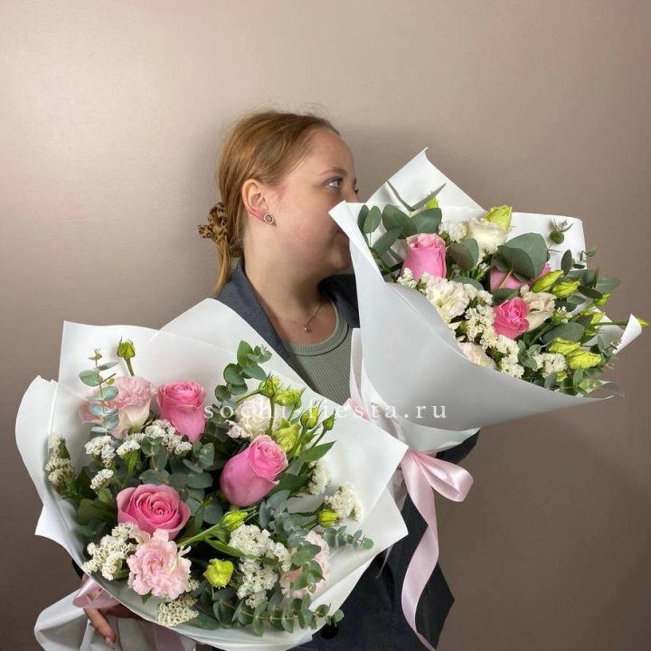  Мини букеты в Волжские