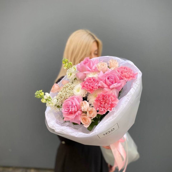 Букет "Нежный поцелуй" в Волжские