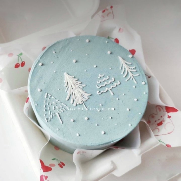 Бенто-торт "Елки" в Волжские