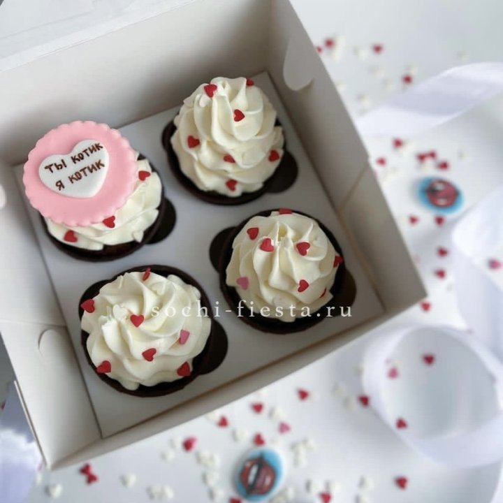 Набор капкейков "Для тебя" в Волжские