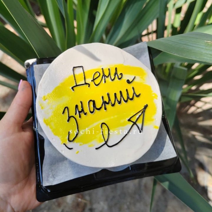 Бенто-торт "День знаний" в Волжские