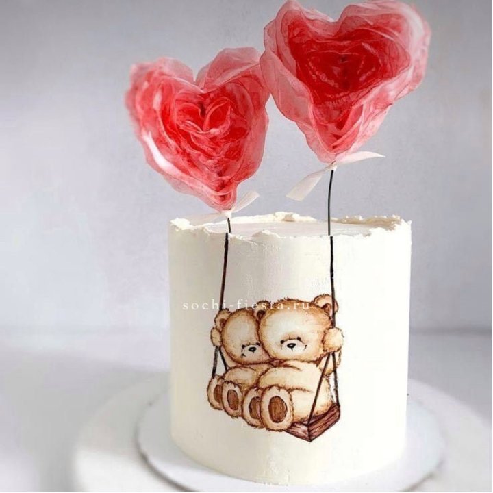 Торт "Love YOU" в Волжские