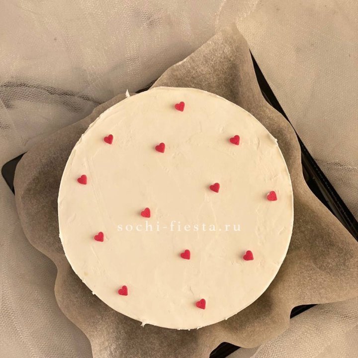 Бенто-торт Сердца в Волжские