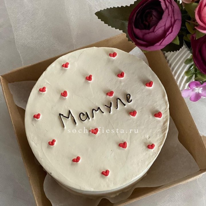 Бенто-торт "Мамуле" в Волжские