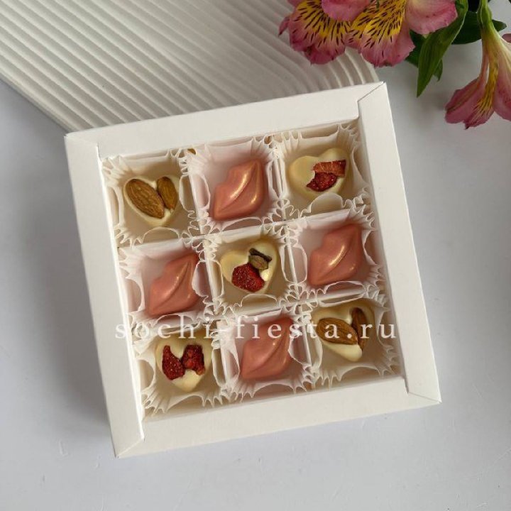 Набор бельгийских конфет ручной работы в Волжские