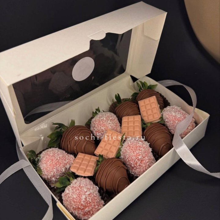 Клубника в шоколаде 10 ягод №2 в Волжские