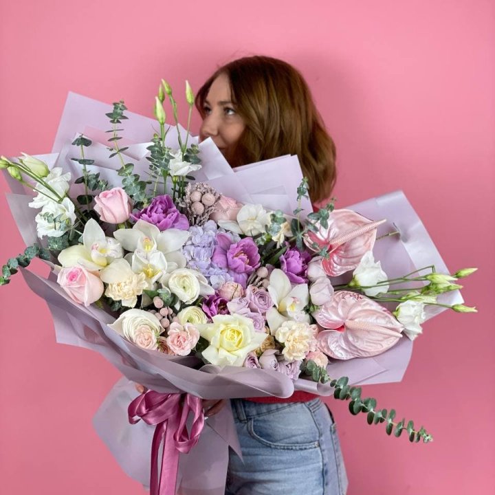 Дизайнерский букет "Вероника" в Волжские