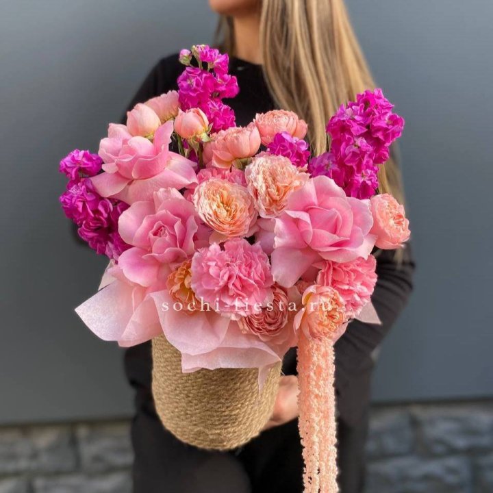 Джутовое кашпо "Климсон" в Волжские