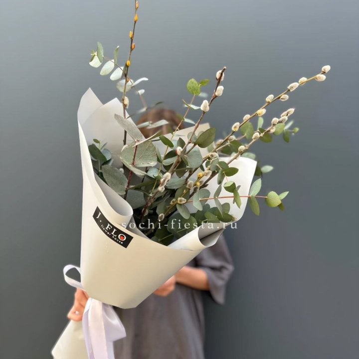 Букет Вербы и Эвкалипта в Волжские