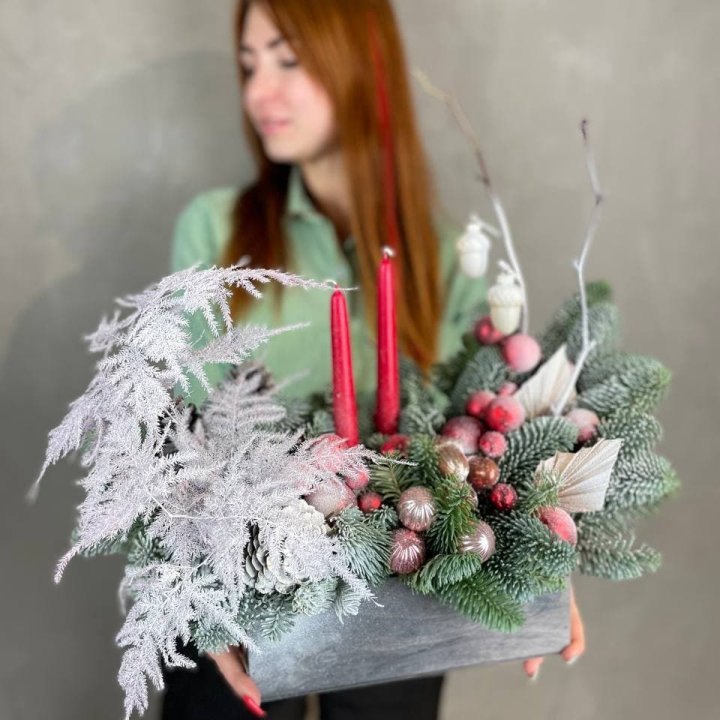 Бокс красный с нобилисом в Волжские