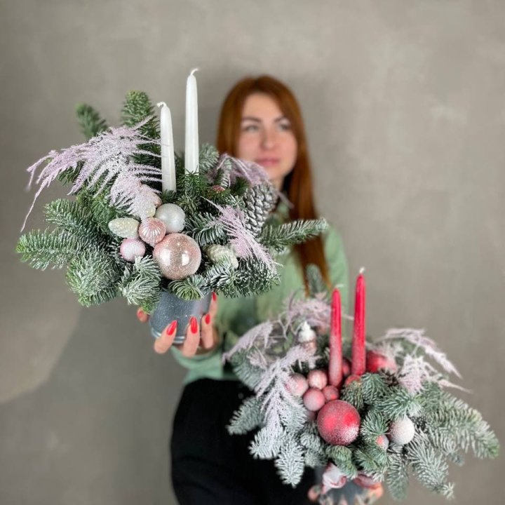 Новогодняя композиция "Кандилай" в Волжские