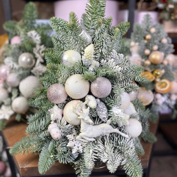 Ёлочка "Хепи крисмас" в Волжские