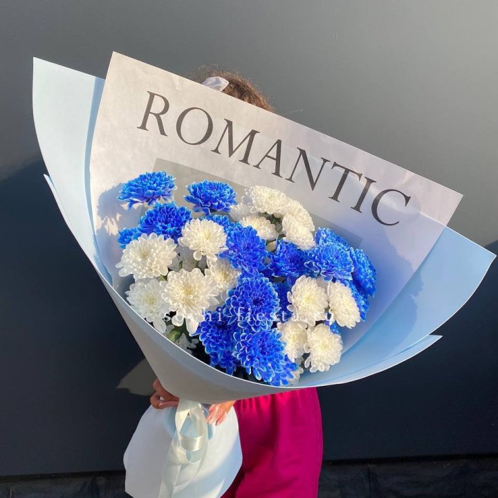 Букет кустовых хризантем  в Волжские