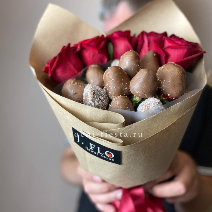 "Тандем с шоколадной клубникой" в Волжские