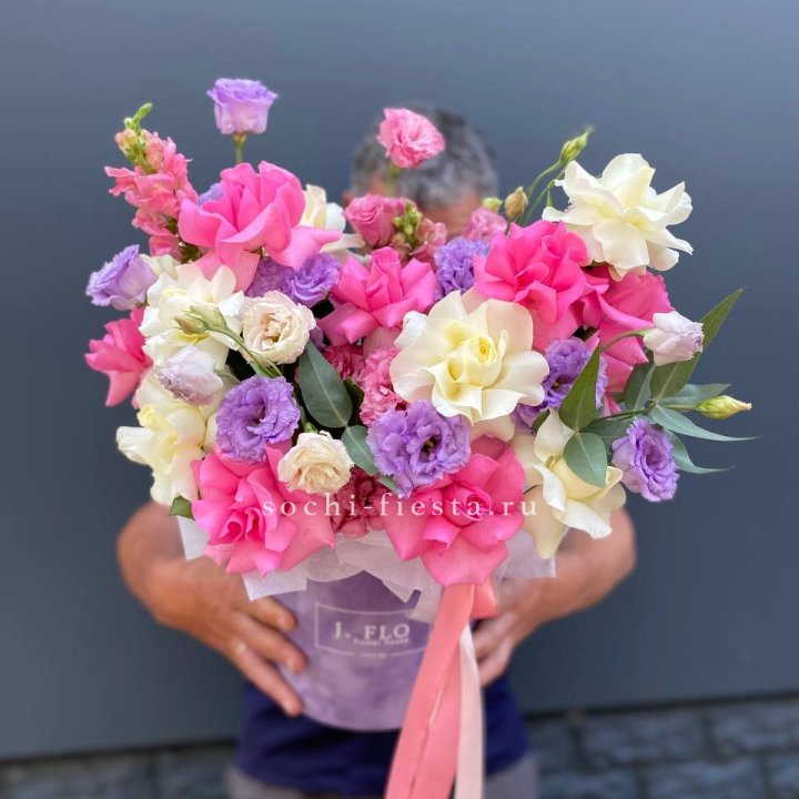 Цветочный бокс "Сиона" в Волжские