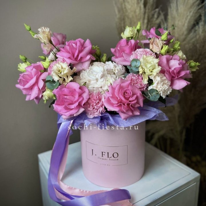 Цветочная коробка "Мишель" в Волжские