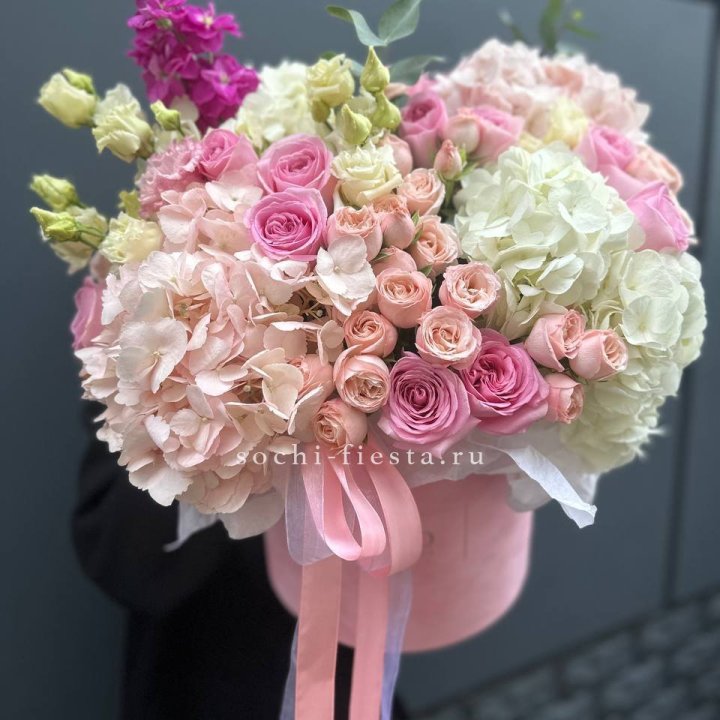 Цветочный бокс №2 в Волжские