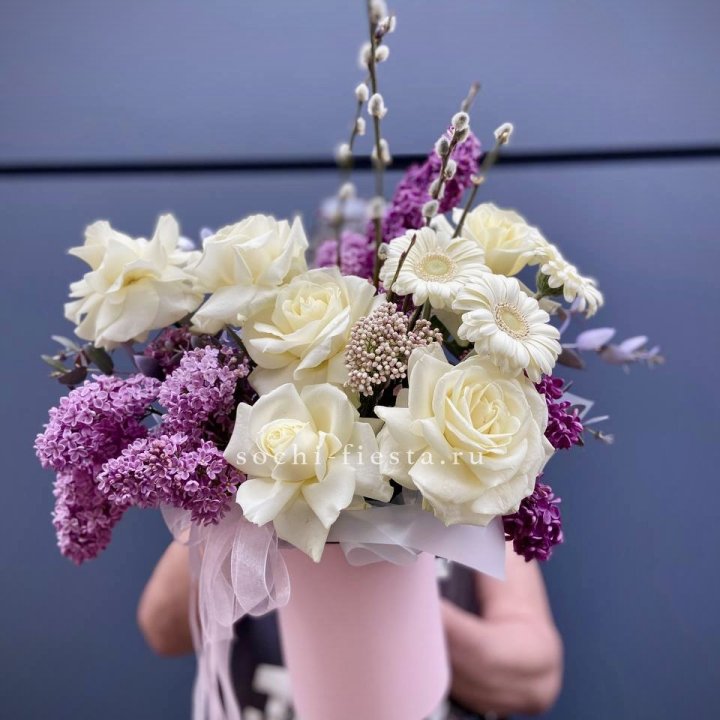 Цветочный бокс "Светлое Воскресенье" в Волжские