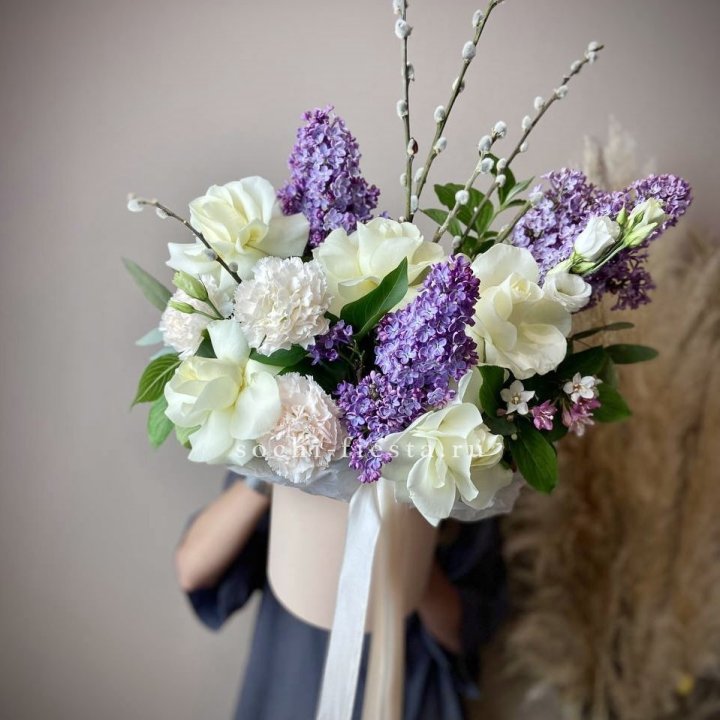 Цветочный бокс "Воскресенье" в Волжские