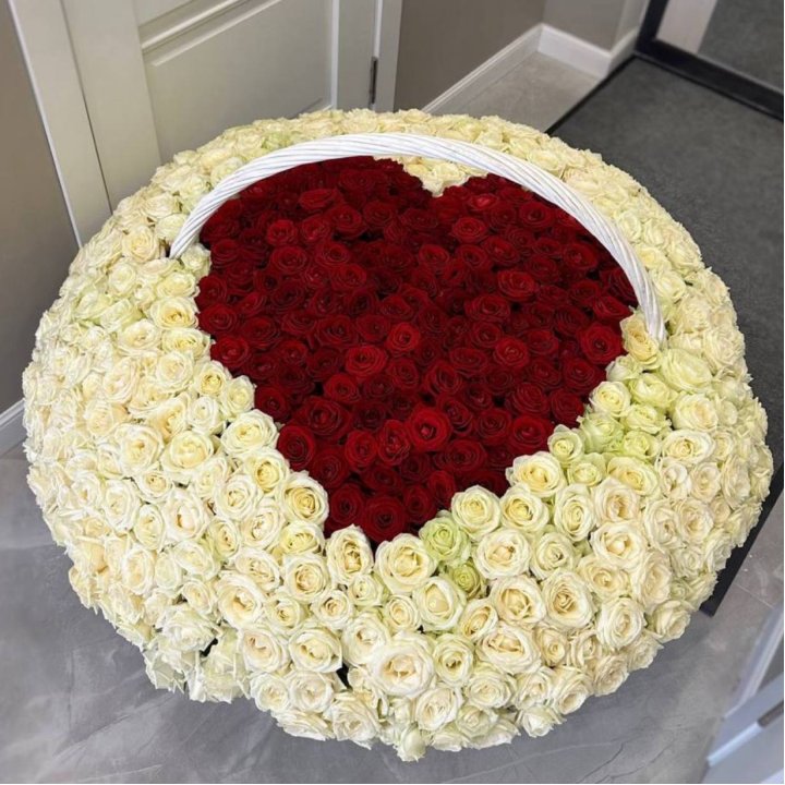 501 роза сердце в Волжские