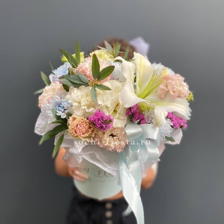 Дизайнерский цилиндр "Лилия" в Волжские