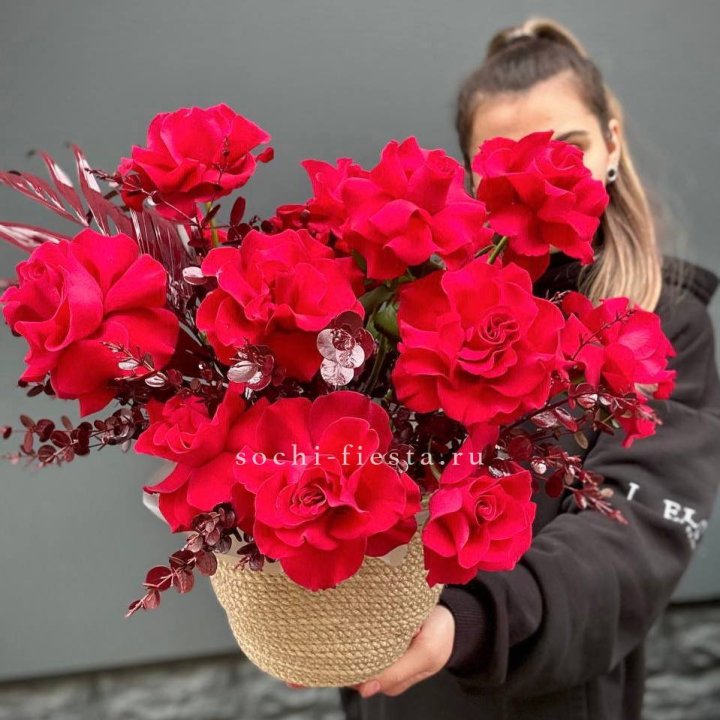 Джутовое кашпо "Трамонто" в Волжские