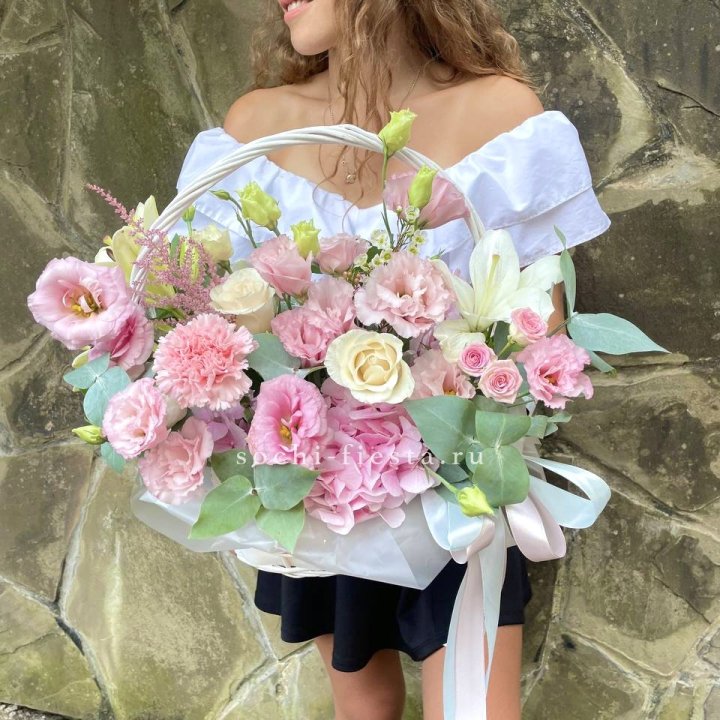 Авторская корзина "Миа" в Волжские