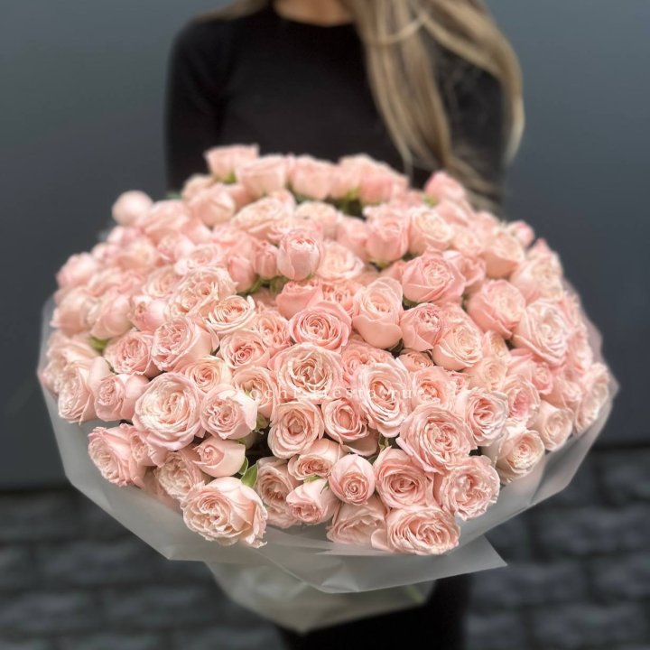 51 кустовая роза Бомбастик в Волжские