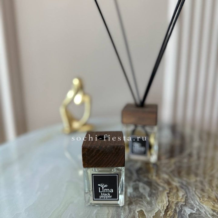 Диффузор для дома с палочками "Блек папер" в Волжские