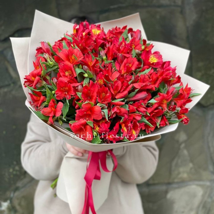 51 альстромерия в Волжские