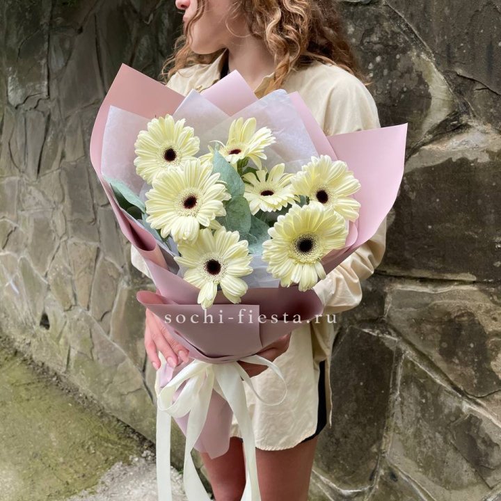 Букет голландских гербер  в Волжские