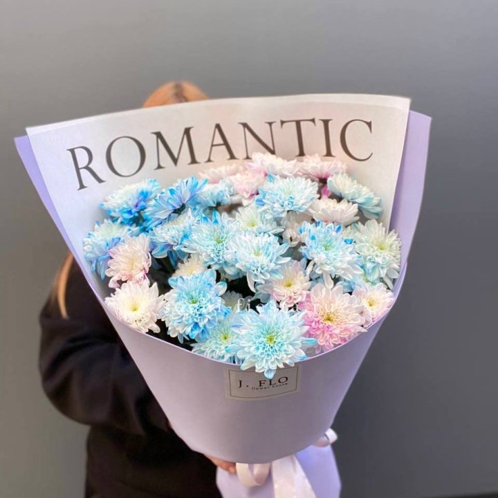 Букет кустовых хризантем в Волжские