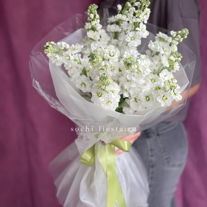 Букет ароматной маттиоллы №1 в Волжские