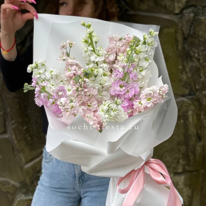 Букет маттиол №1 в Волжские