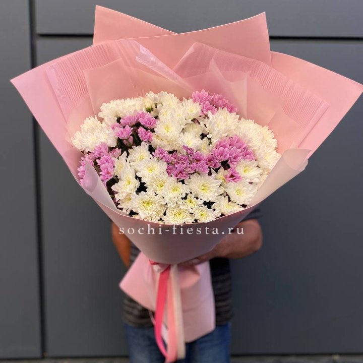  Букет хризантем- гигант  в Волжские