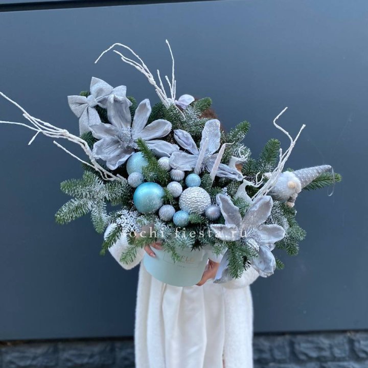 Композиция "Снежный цветок" в Волжские