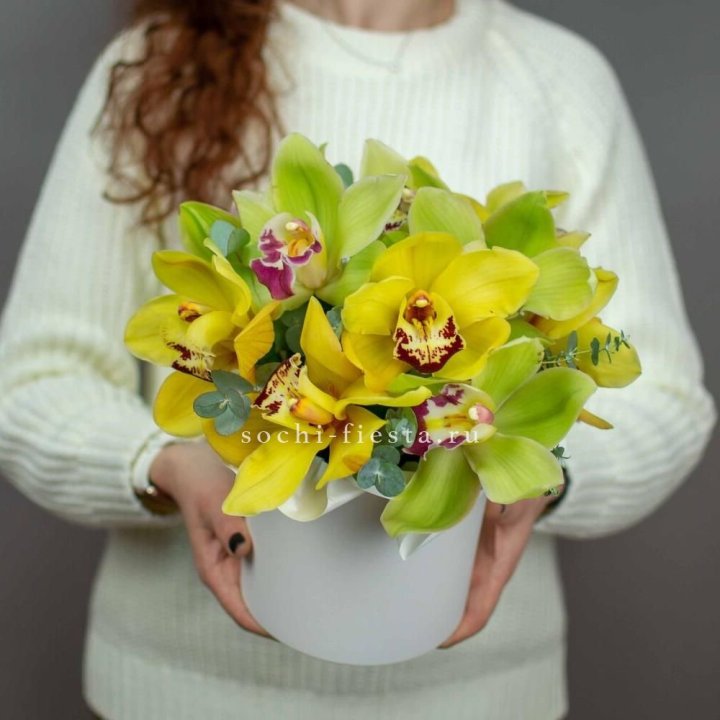 Бокс с орхидей №1 в Волжские