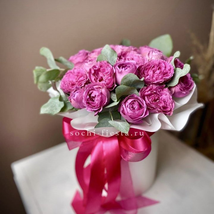 Розы Мисти баблс 7 веточек в Волжские