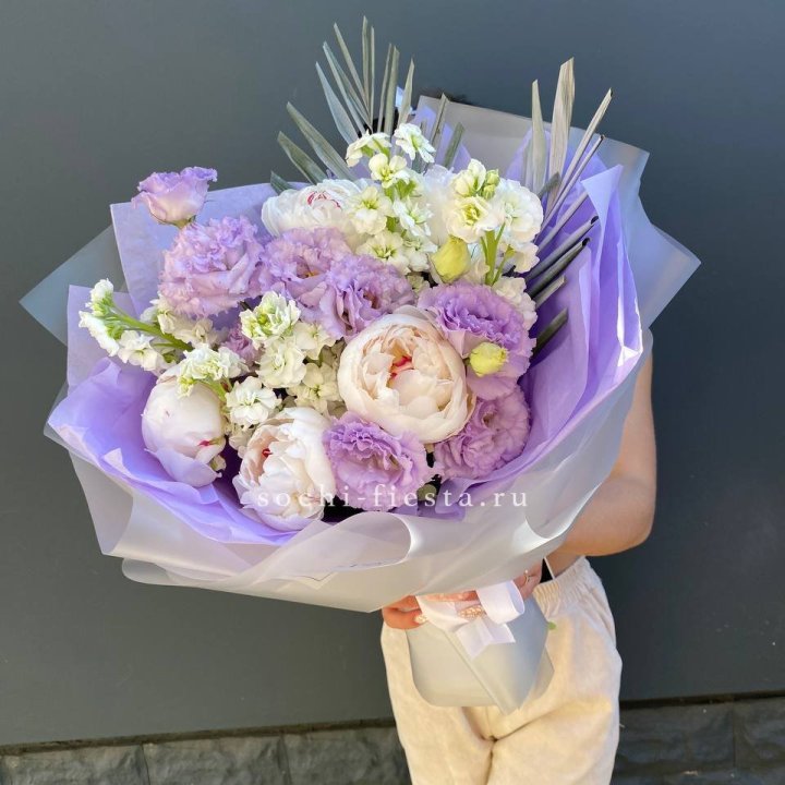  Букет "Лавандовое мороженое" в Волжские