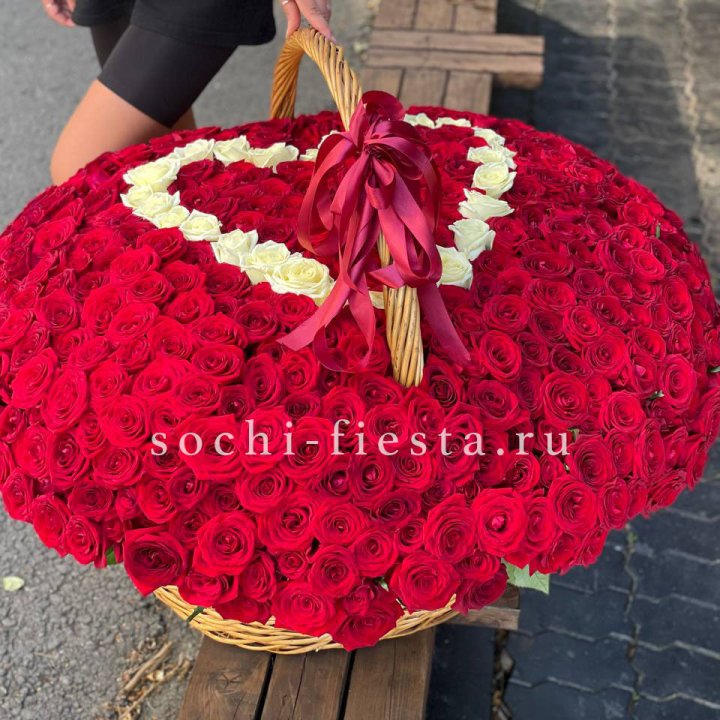 505 роз в Волжские