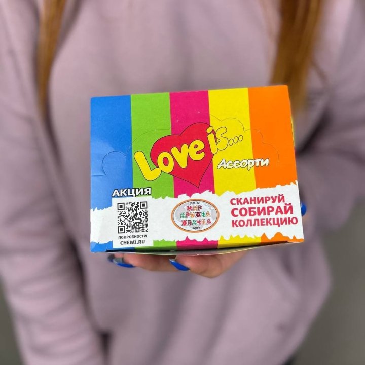 Жевательная резинка "Любовь это..." в Волжские