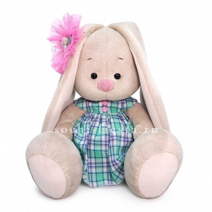 Зайка Ми в клетчатом платье в Волжские