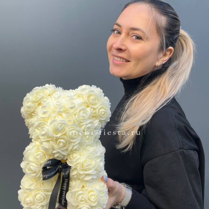 Игрушка медведь белый в Волжские