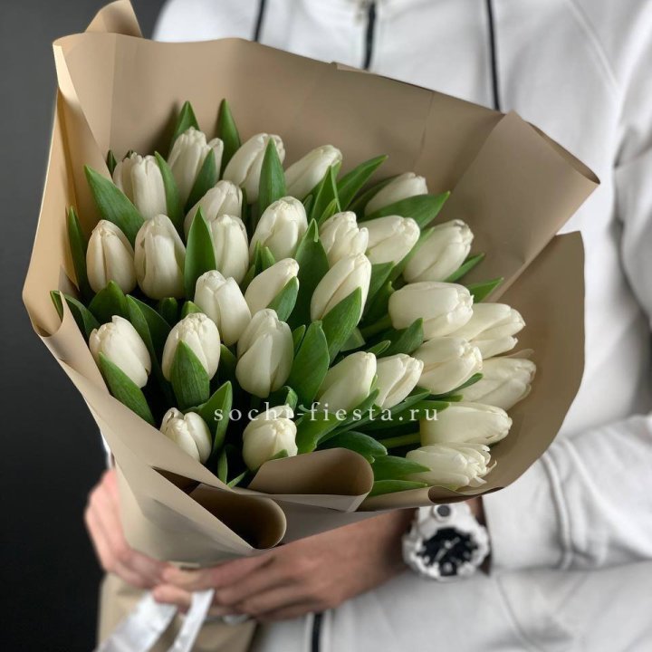 Букет из тюльпанов  в Волжские
