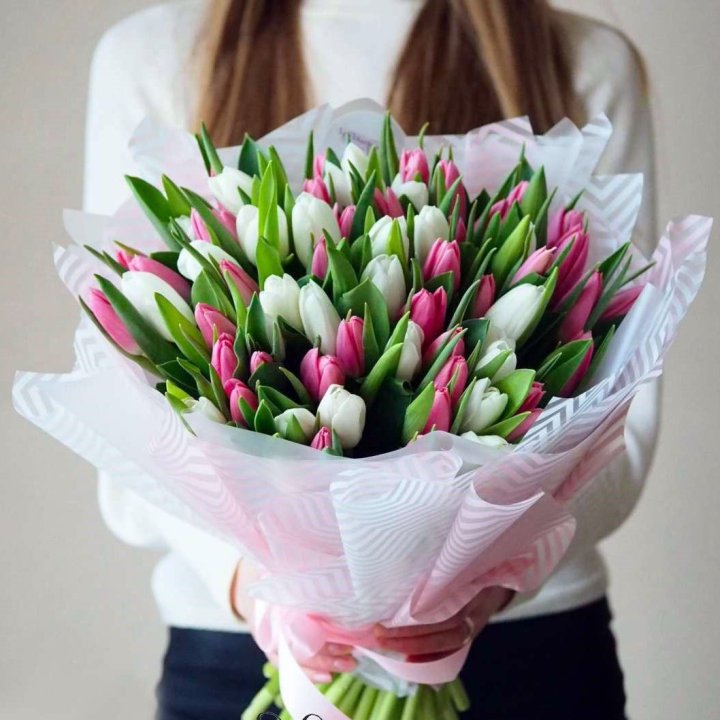 Букет тюльпанов "Лолита" в Волжские